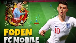 New Phil Foden Card in FC MOBILE 💥⚽ [ English Commentary ] Opponent Left the Match | Lenxer Gaming