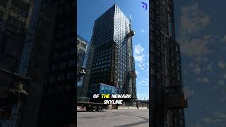 NJPAC topped out. Last floor installed