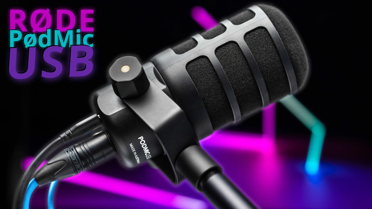 Rode PodMic USB Dynamic Broadcast Microphone