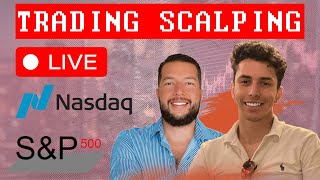 TRADING SCALPING EN SEGUNDOS EN VIVO FUTUROS NASDAQ y SP500