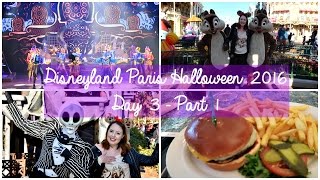 Disneyland Paris Vlogs Halloween 2016 | Day 3 Part 1