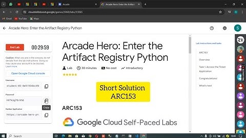 Arcade Hero: Enter the Artifact Registry Python ARC153 ||  Level 3: GenAIus Registries #googlecloud