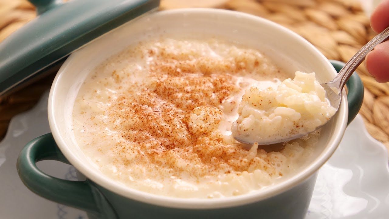 Arroz con Leche súper Rápido (en sólo 15 minutos) muy Cremoso y Sin Báscula  