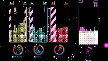 Tetris Effect Connected Boss Battles Multiplayer! Vs. Capricorn, Aquarius, Leo