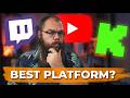 The Best Platform for New Streamers in 2026- Twitch vs. YouTube vs. Kick