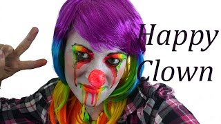 Happy Clown Makeup