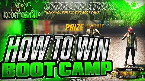 HOW TO WIN BOOTCAMP 2K EVENT on NBA 2K20!! (BEST METHOD)