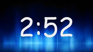2:52 Minutes Timer \/ Countdown from 2min 52sec