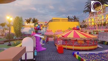 LUMION PROJECT|| DESERT RESORT||SAUDI||3DS MAX||