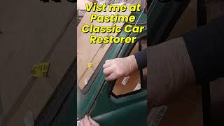 Classic Car door and wing shut lines, #carrestorationproject #austin,#shut lines,#door gaps