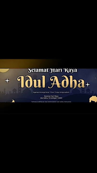 selamat hari raya idul adha mohon maaf lahir batin😇#fyp #hariraya #iduladha2023