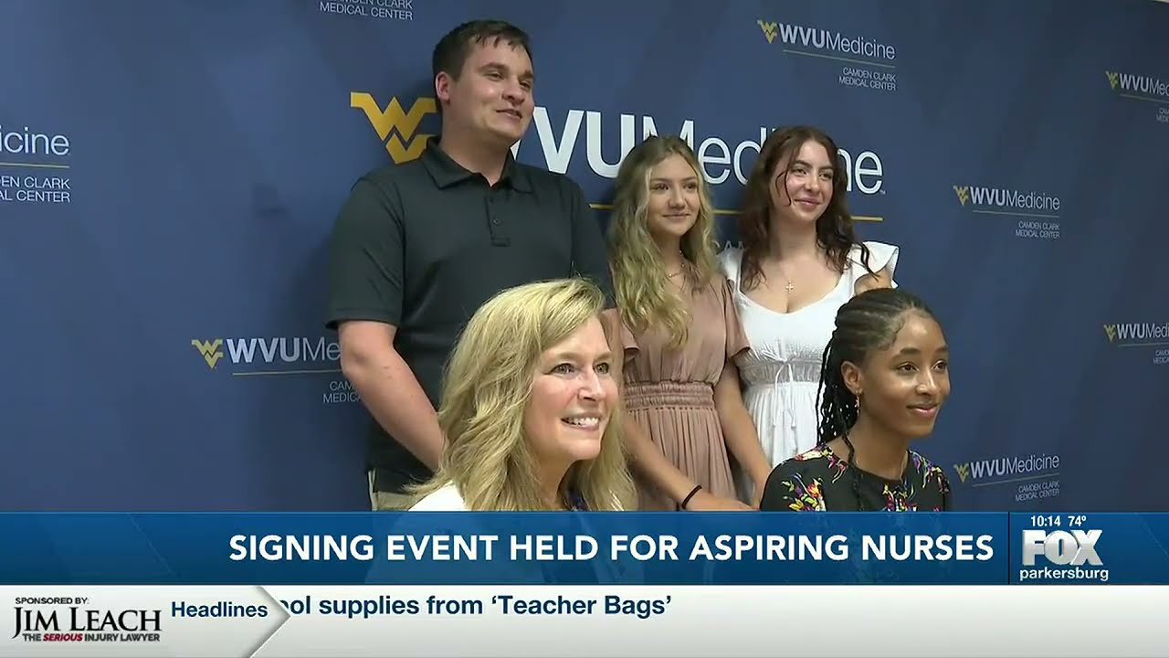 Signing event held for aspiring nurses