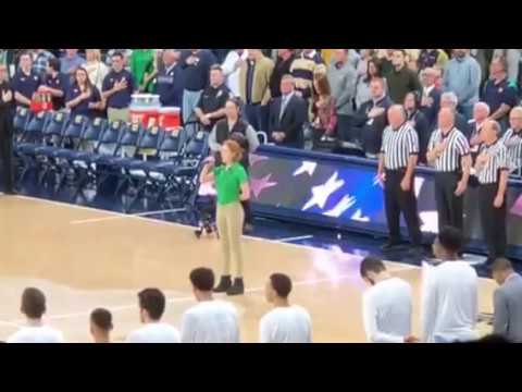 ESPN Game of the Week - National Anthem 1/13/2018 (age 19)