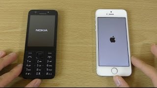 Nokia 230 vs iPhone SE - Speed Test