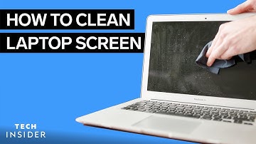 How To Clean A Laptop Screen