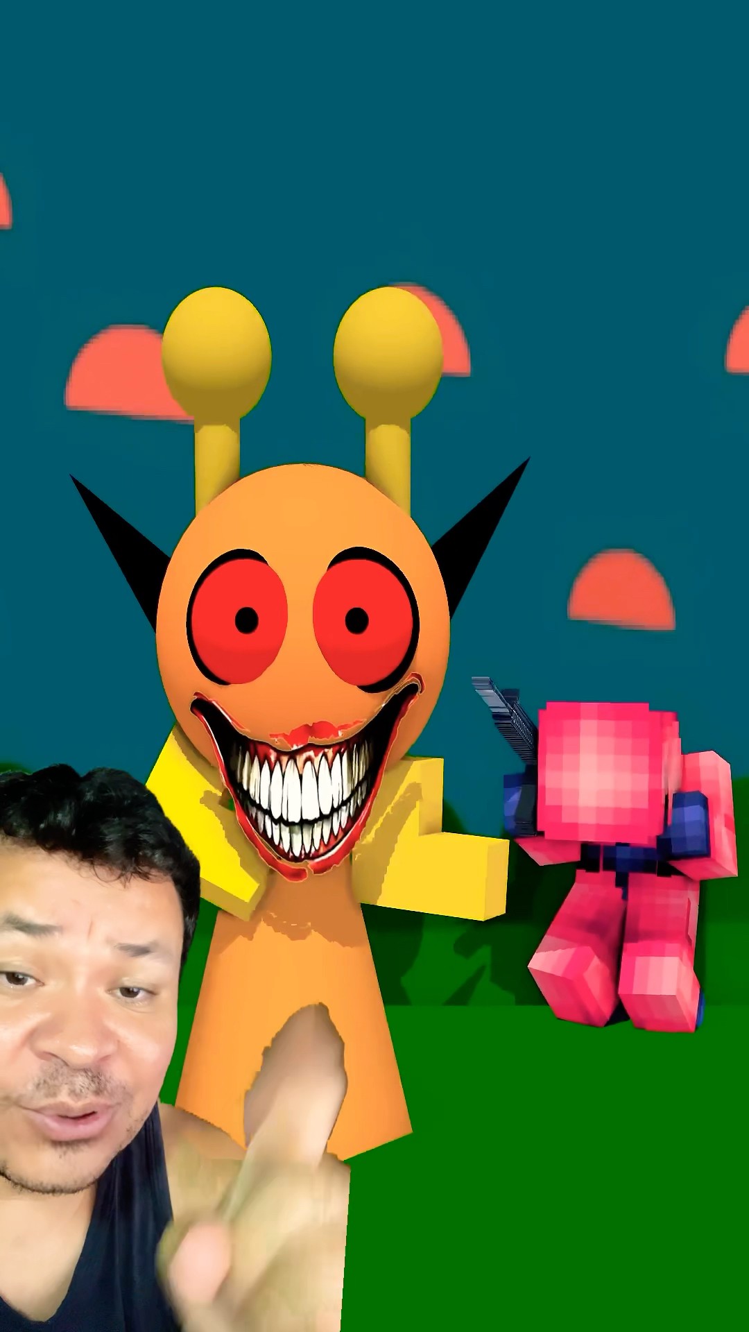 Quem deve ficar com medo? #mayumigames #sprunki #squidgame #youtubeshorts