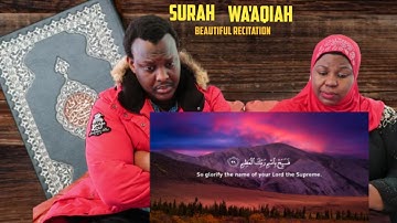 Reacting To Surah Waqiah (سورة الواقعة) - Spellbinding Quran VIDEO with EXPLANATION | THE BAKIS FAM
