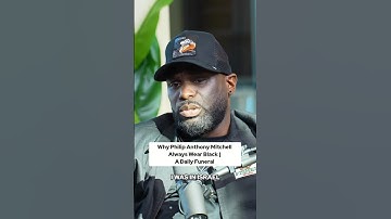 Why Philip Anthony Mitchell Always Wear Black | A Daily Funeral 🖤