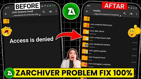 How To Fix Access is Denied in Zarchiver in Android 11, 12, 13, 14, 15, 16 || 2025