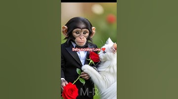 Superhero Baby Monkey ❤️Love Story | Romantic Short Video”#viral #cute #ytshorts #shortsfeed #shorts