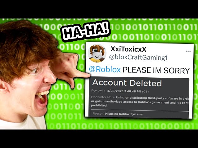 Roblox hack returns, banning innocent players from the platform