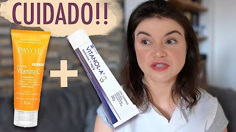 Pode misturar AHA com vitamina C?