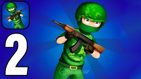 Stickman War 3D Shoot N Merge - Gameplay Walkthrough Part 2 Tutorial Pro (Android,iOS)