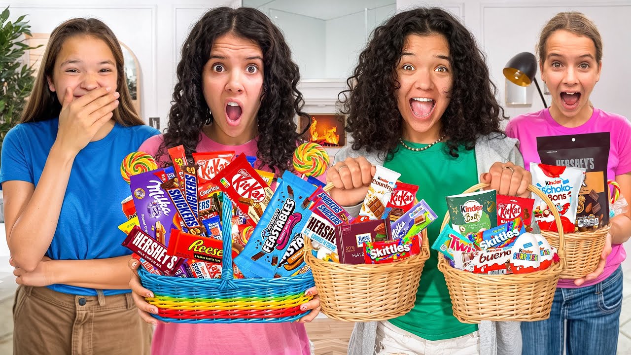HUGE BRR Basket Gift SWAP With My SISTERS!!