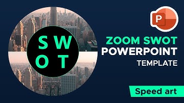 How to Make a SWOT Analysis Slide in PowerPoint with Zoom Effect