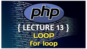Php Tutorial for Beginners- 13 in Hindi with MySQL #loops #phploops #php#forloop