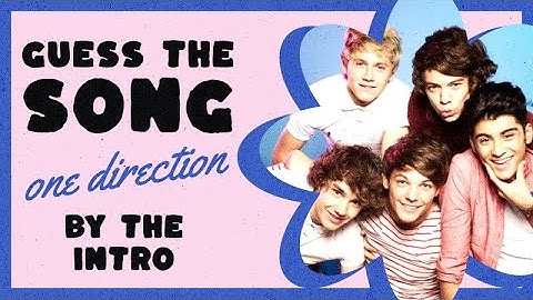 GUESS THE ONE DIRECTION SONG BY THE INTRO 🎸 | Music Quiz