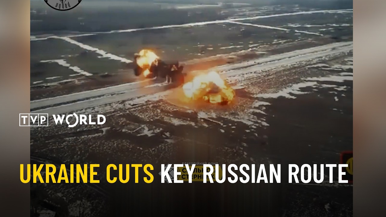 How Ukrainian drones disrupted Russian logistics | Military Mind