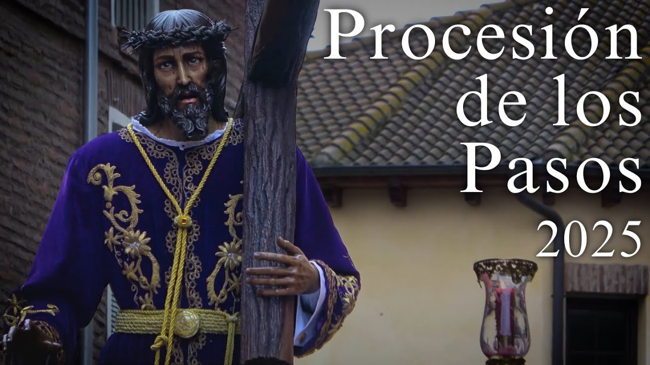 [4k] Procesión de los Pasos | Dulce Nombre Jesús Nazareno | Semana Santa León 2025