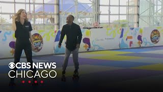 Roller skating, yoga and more at CBS News Chicago's "Party at the Pier"