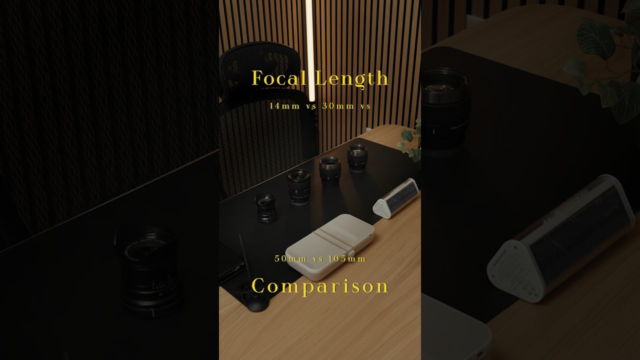 14mm vs 30mm vs 50mm vs 105mm 🎥