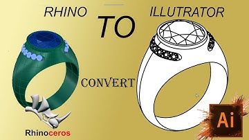 rhino to illustrator convert fill /rhino 3d /illustrator/tutorial