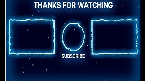 How to make a Epic outro using Kinemaster!