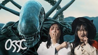 Korean Girls React To 'The Best Monster Movies' In The World (With Halloween Costumes)