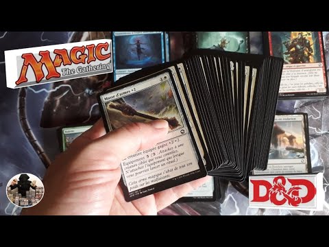 Dungeons & Dragons: открывая ВСЕ пустые карты Magic The Gathering