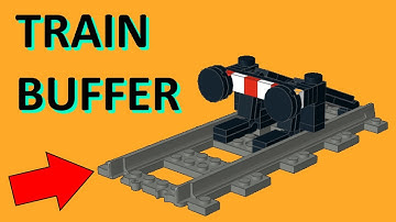 How to BUILD a LEGO Train Buffer Stop