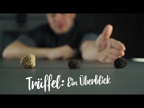 Video: Schwarze Und Weiße Trüffel