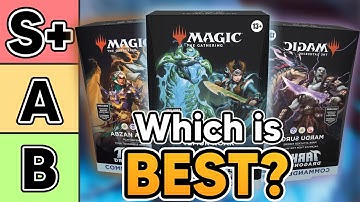 Ranking ALL Tarkir Dragonstorm Precons | Are They Worth It?