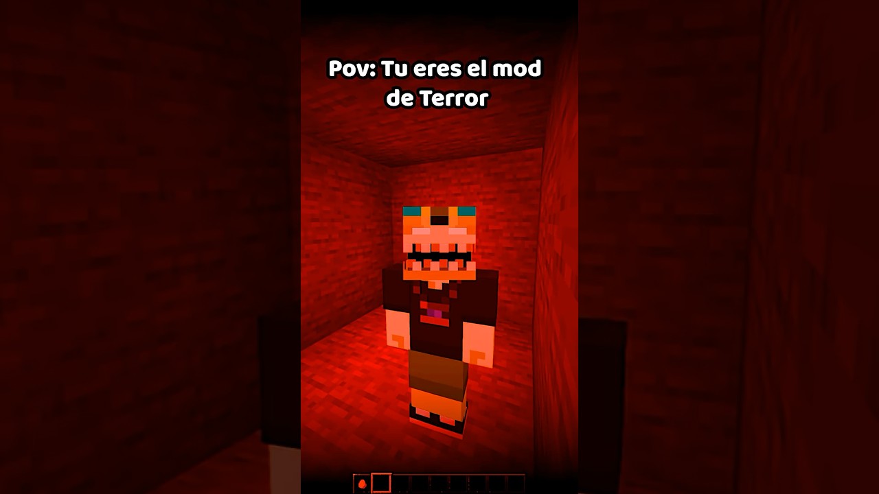Pov: Tu eres el MOD de TERROR #minecraft #shorts