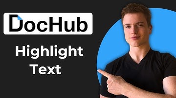 How To Highlight Text In DocHub (Quick Guide)