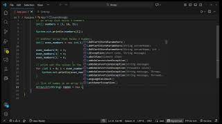 Java Arrays & ArrayLists