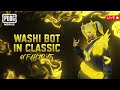 🔴 ROAD TO CONQUEROR 💪 | WASHI BOT RANK PUSH LIVE | 6x FAHAD | GAMELOOP 60FPS EMULATOR #pubgmobile