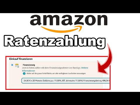 Amazon Ratenzahlung einstellen