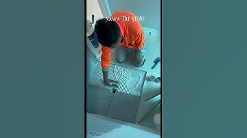 tiling bathroom tiles￼ #floortiles #tile how to tile bathroom  #interior #tilestyle #decortiles wall