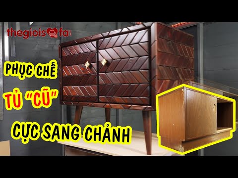 Video: Thay đổi Nội Thất Bằng Tủ Cũ