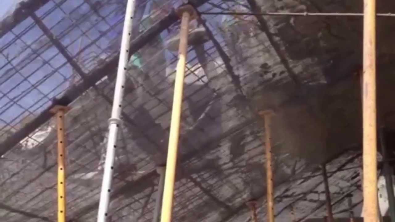 HORMIGÓN PROYECTADO CUBIERTA VIVIENDA - YouTube